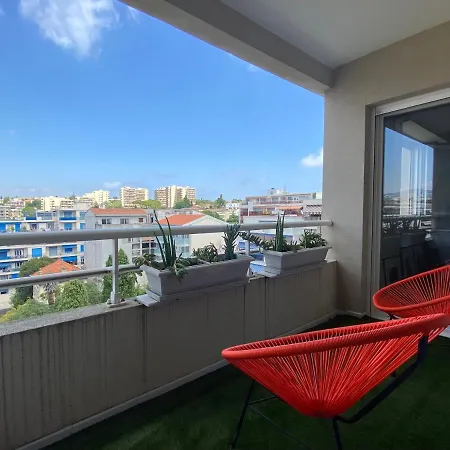 T3 Climatise Villa Juana Avec Parking, Proche Plage *