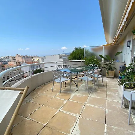 T3 Climatise Villa Juana Avec Parking, Proche Plage Apartment Antibes