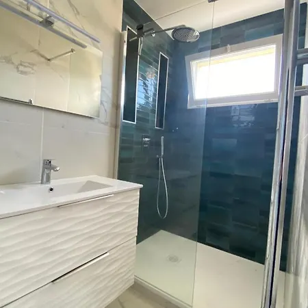 T3 Climatise Villa Juana Avec Parking, Proche Plage Apartment